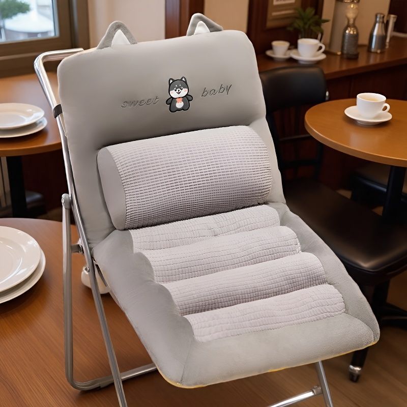 Ergonomic relaxation cushion with soft surface texture Bowlift