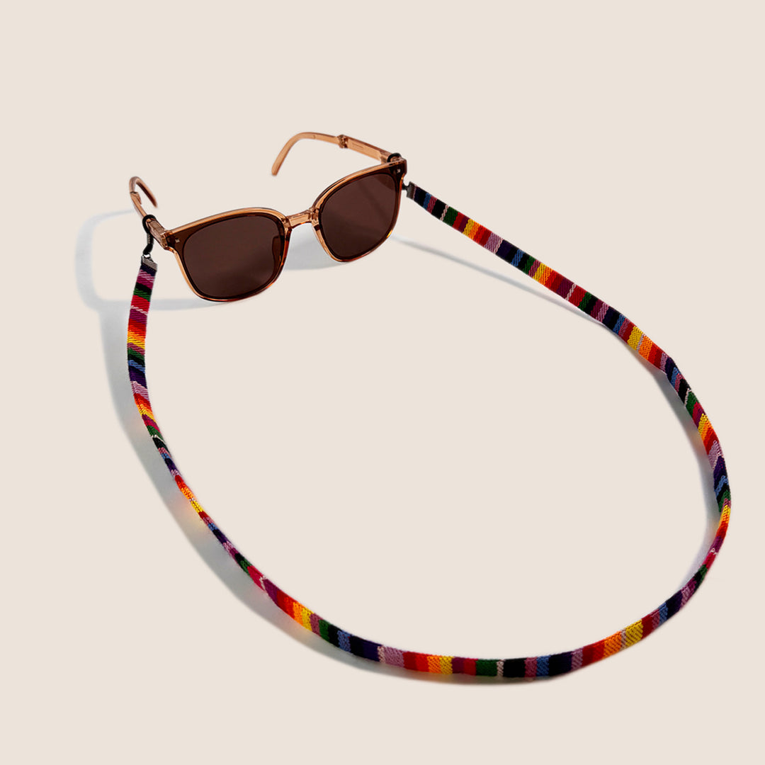 Artistic Patterned Eyewear Retainer Bowlift