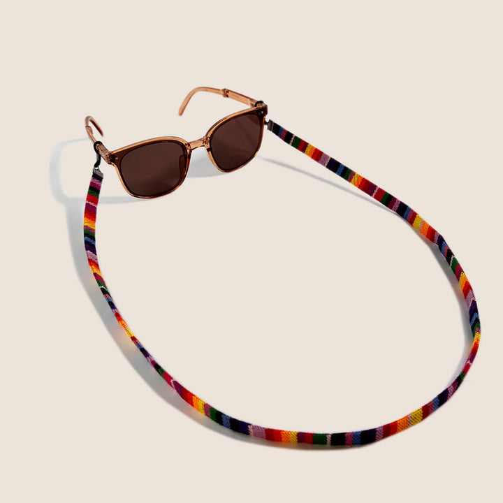 Artistic Patterned Eyewear Retainer Bowlift