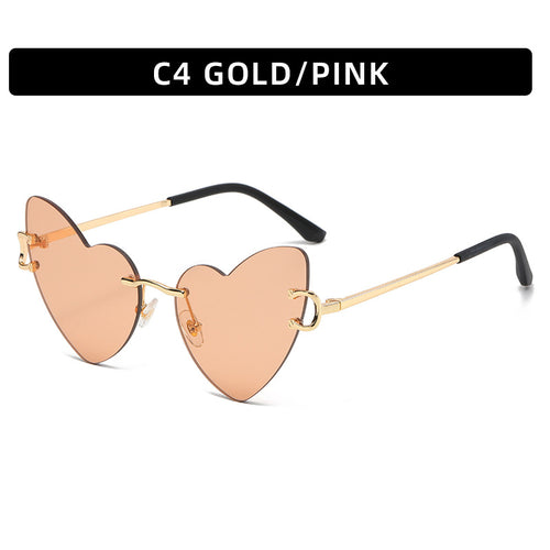 Heart-Shaped Fashion Sunglasses