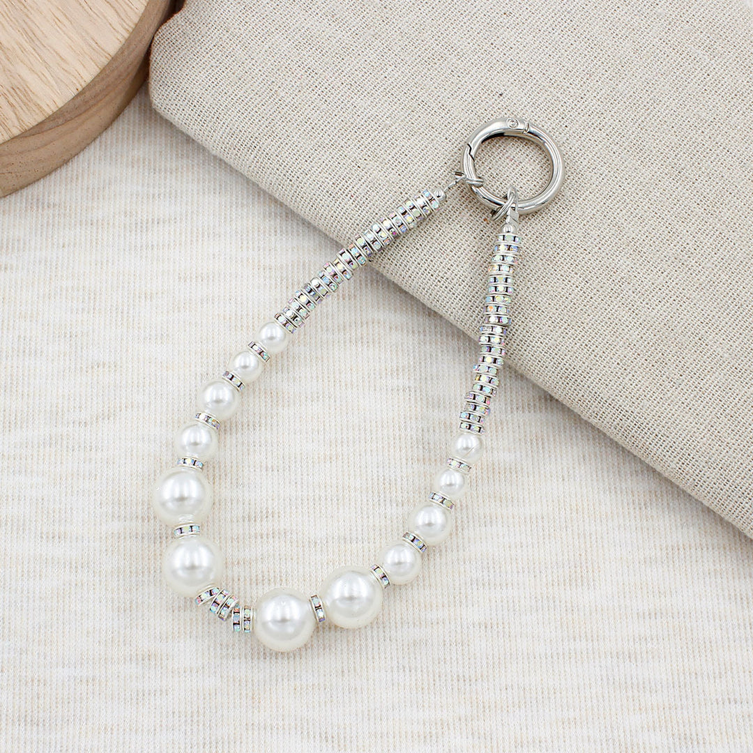 Crystal-Embellished Eyewear Chain Bowlift