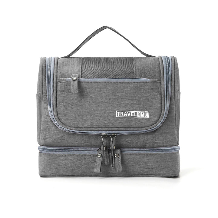 Travel toiletry bag with multiple compartments and practical organization Bowlift