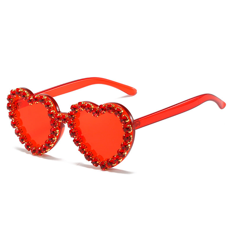 Heart-Shaped Glamorous Sunglasses Bowlift