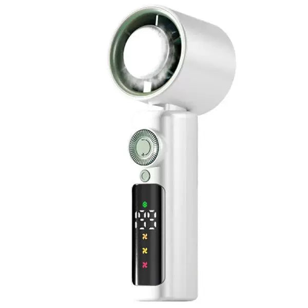 Unisex One Size Compact Wireless Turbine Air Circulator with Digital LED Display Precise Speed Selection Bowlift