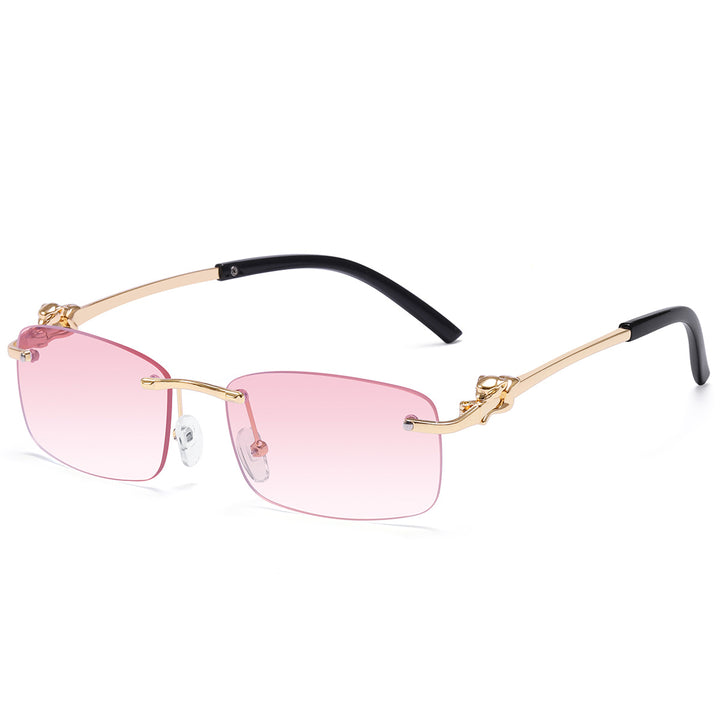 Women's elegant sunglasses with intricately designed metal frame Bowlift