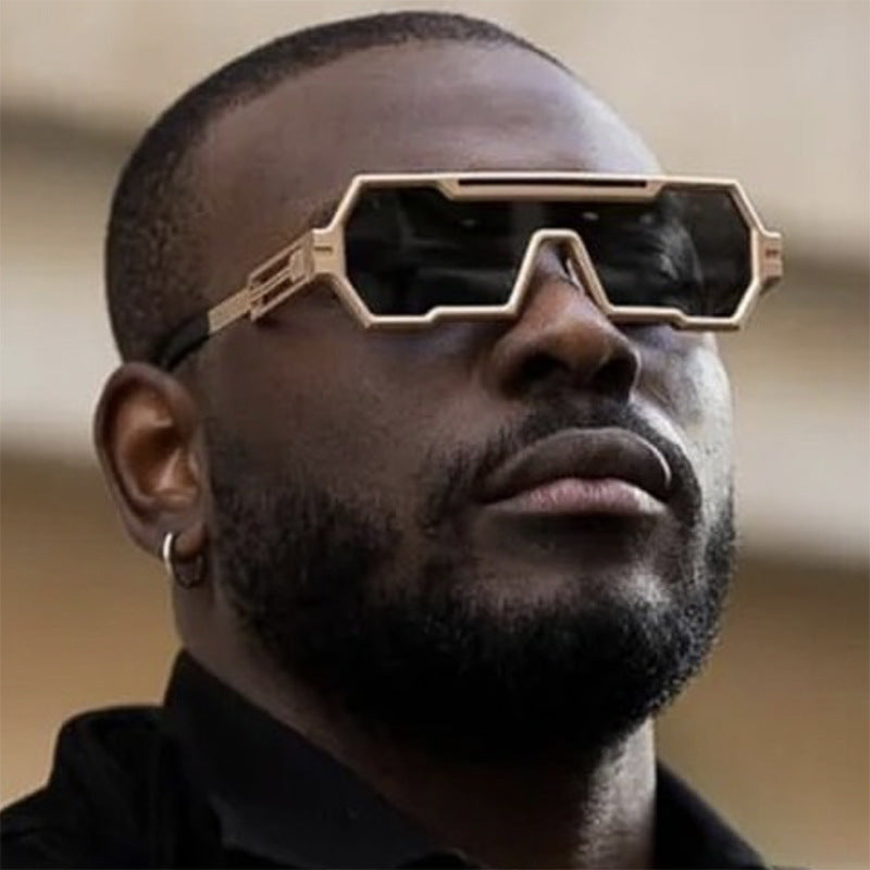Women's futuristic sunglasses in striking hexagon design Bowlift