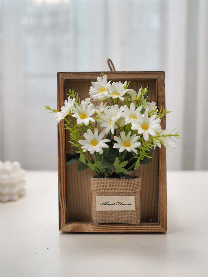 Decorative Faux Flower Box