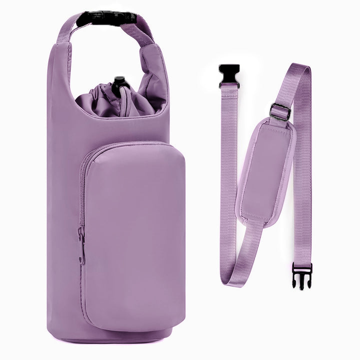 Shopping bag with insulated water bottle compartment Bowlift