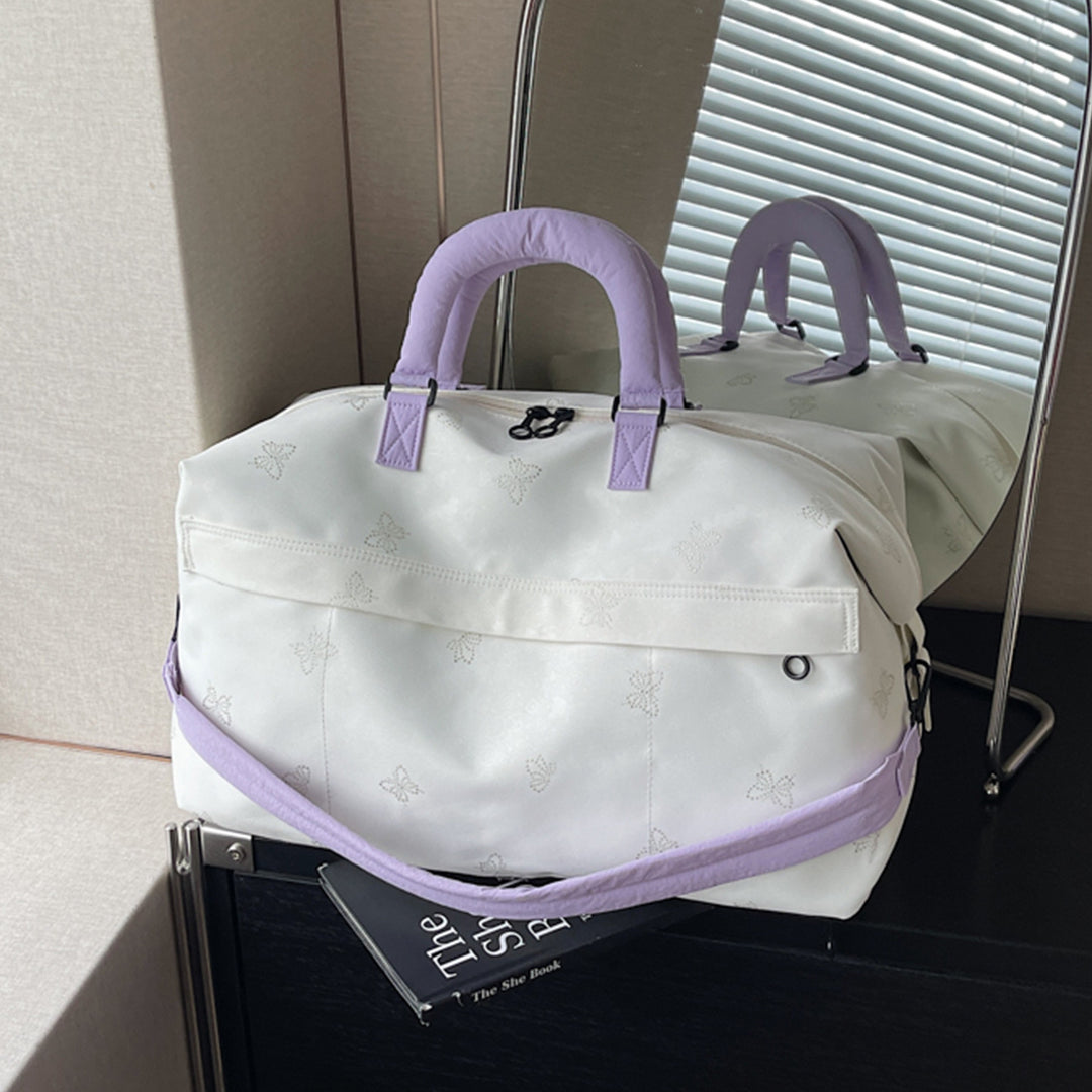 Leisure and Travel Bag with Versatile Compartment Design Bowlift