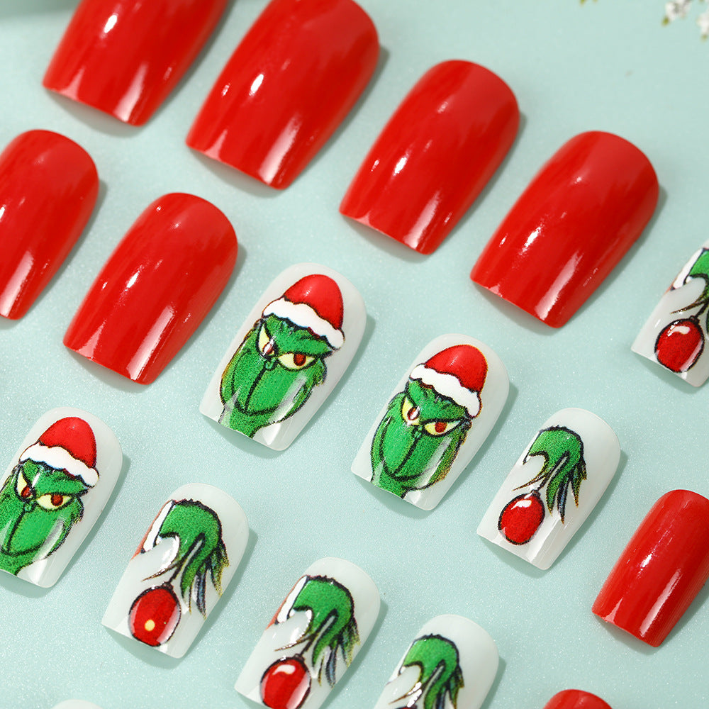 Creative Holiday Art Nails Bowlift