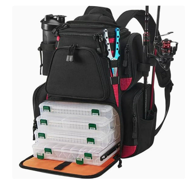 Fishing Equipment Storage Backpack Bowlift