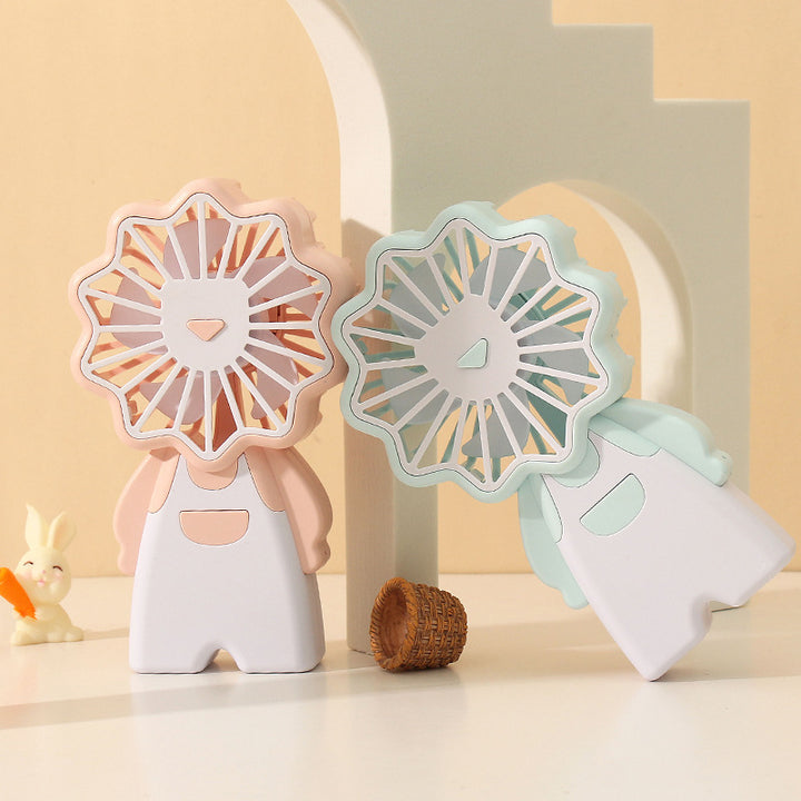 Women's portable table fan with creative design Bowlift