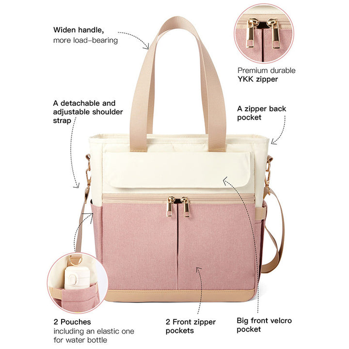 Laptop bag with multiple compartments Bowlift