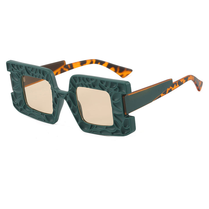 Women's oversized sunglasses with structured frame Bowlift