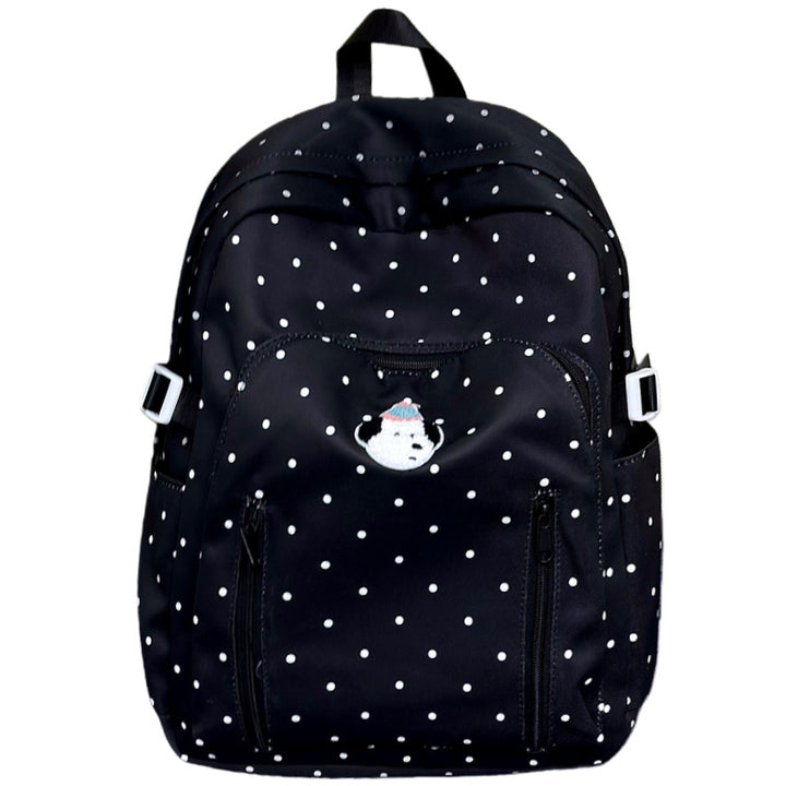Cute Polka Dot Backpack Bowlift