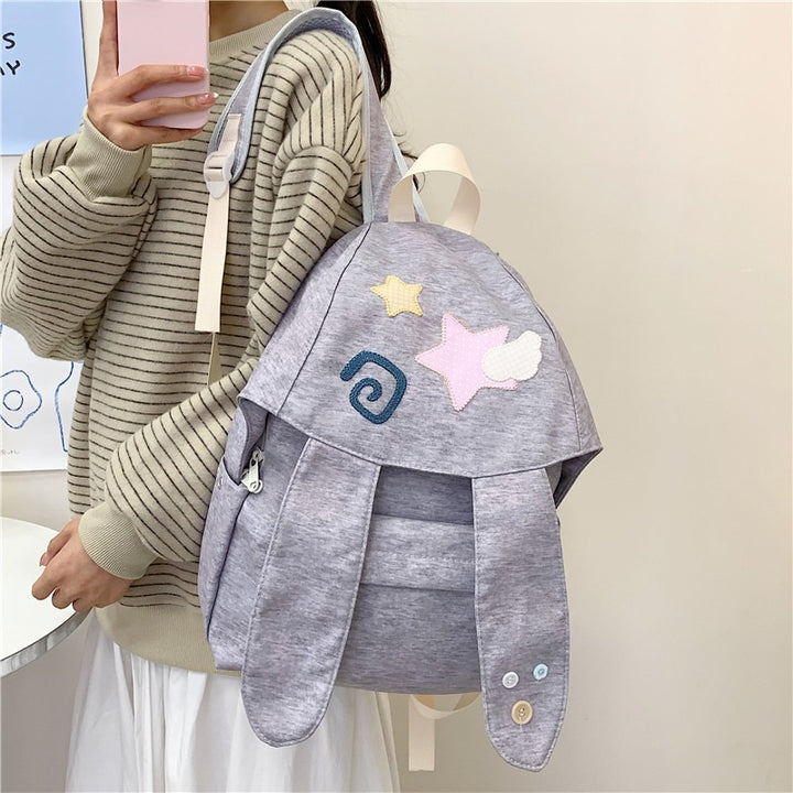 Playful Rabbit Ears Design Backpack