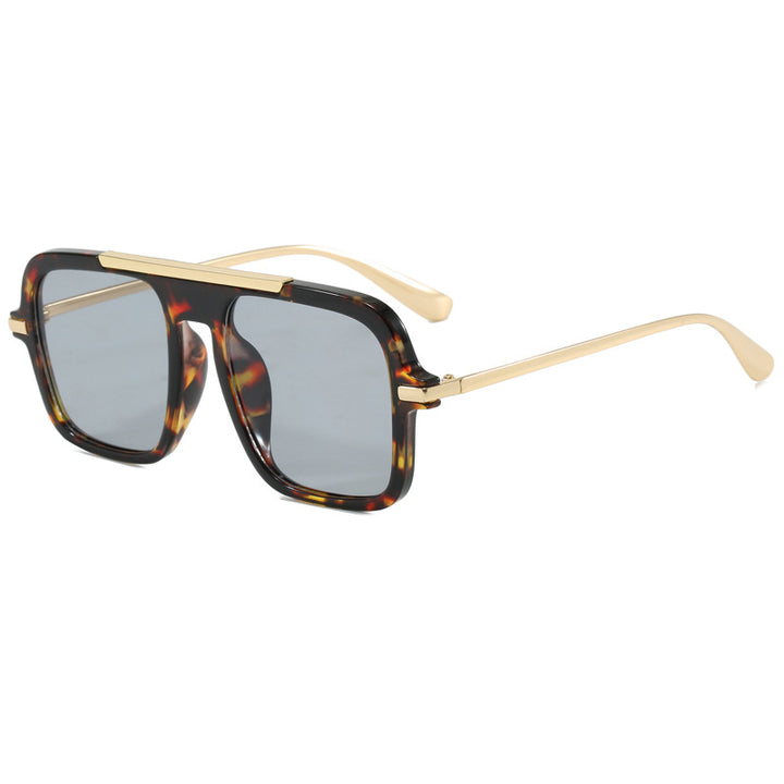 Women's fashionable sunglasses with trendy square frame Bowlift