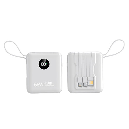 Portable 66W Powerbank with Fast Charging Function Bowlift