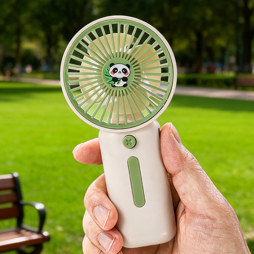 Women Portable Hand Fan with USB Charging Function and Elegant Design Bowlift