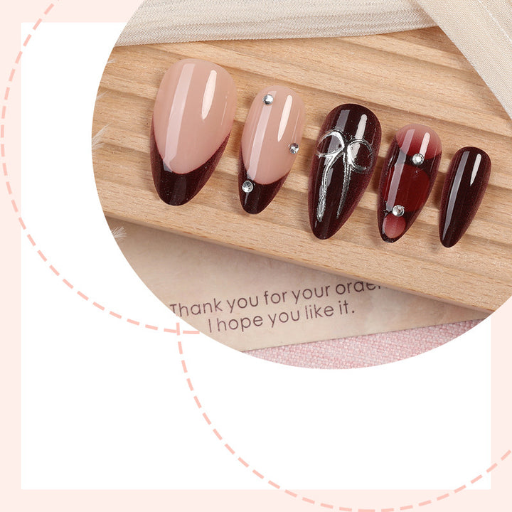 Premium Elegant Press-On Nails Bowlift