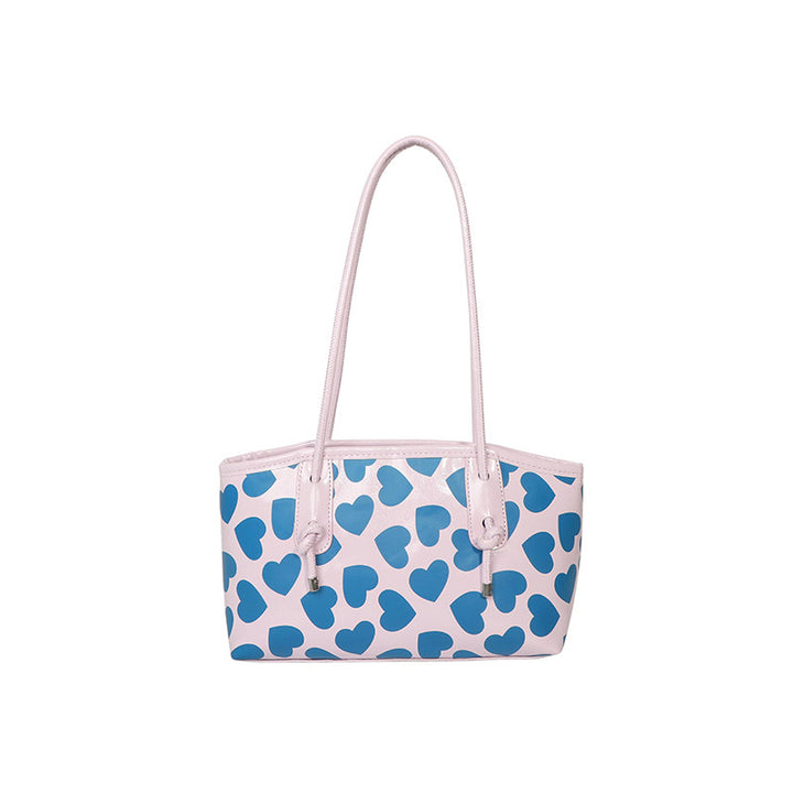 WoCasual Heart-Patterned Tote Bag Bowlift