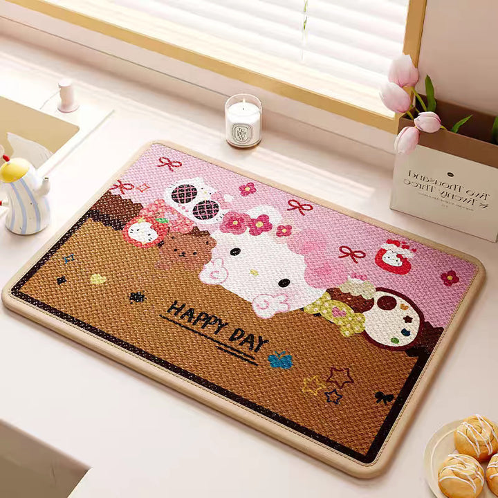 Vintage Home Decoration Mat