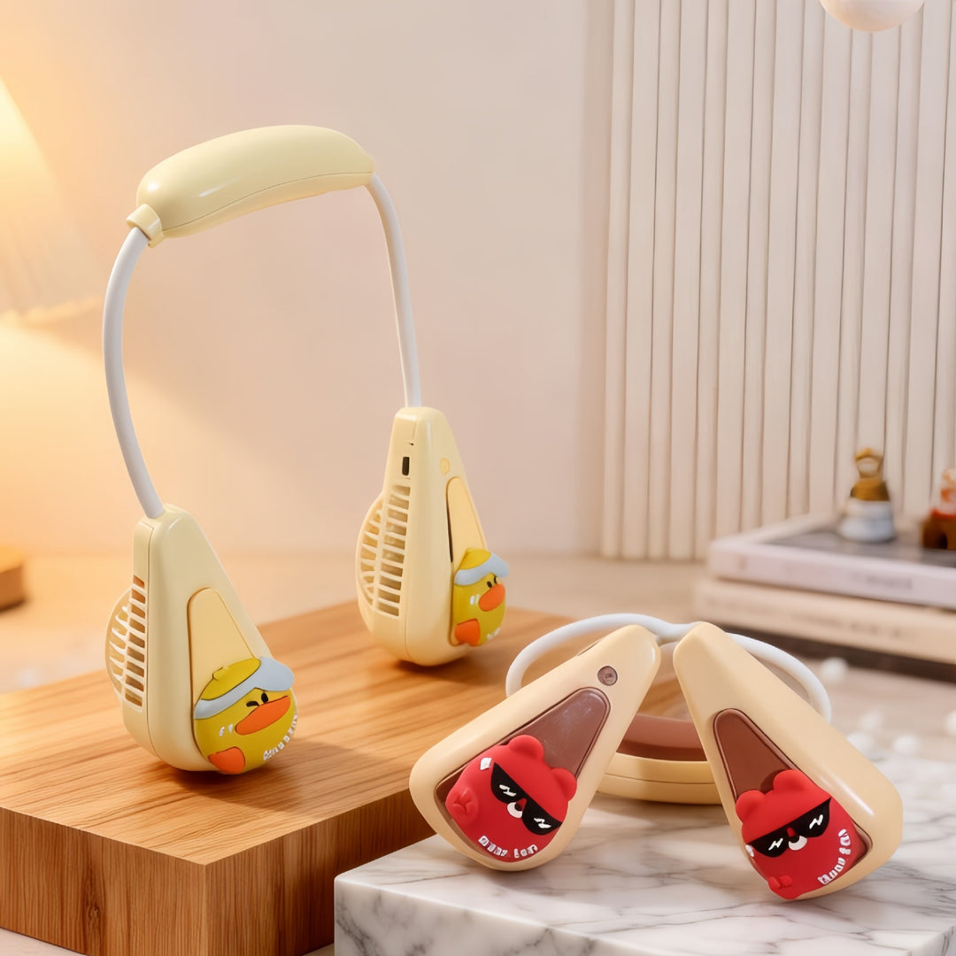 Women Portable Headphones with Cute Animal Design Bowlift