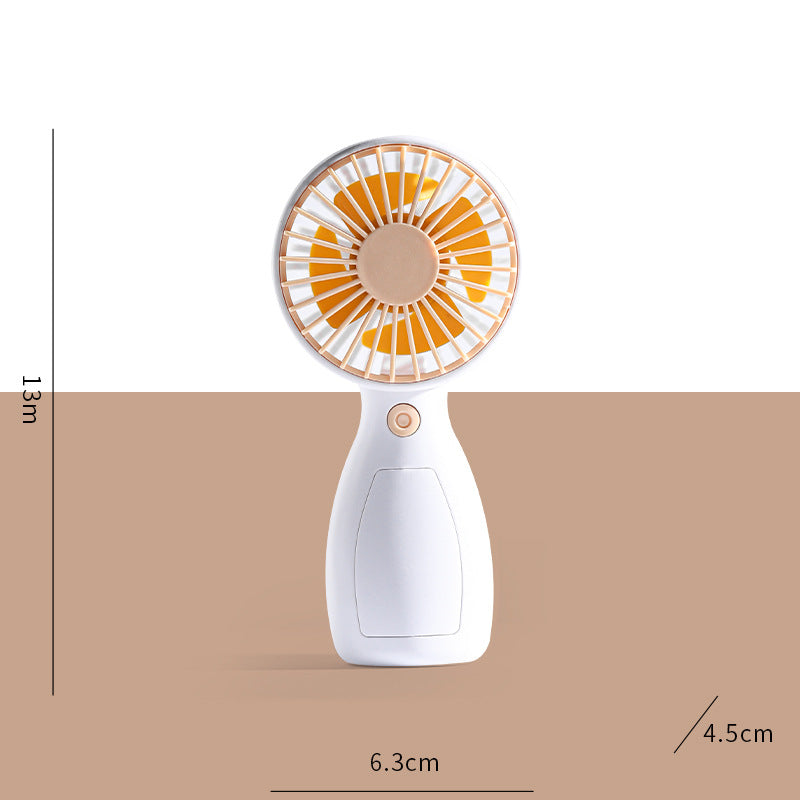 Compact Handheld Rechargeable Cooling Fan Bowlift