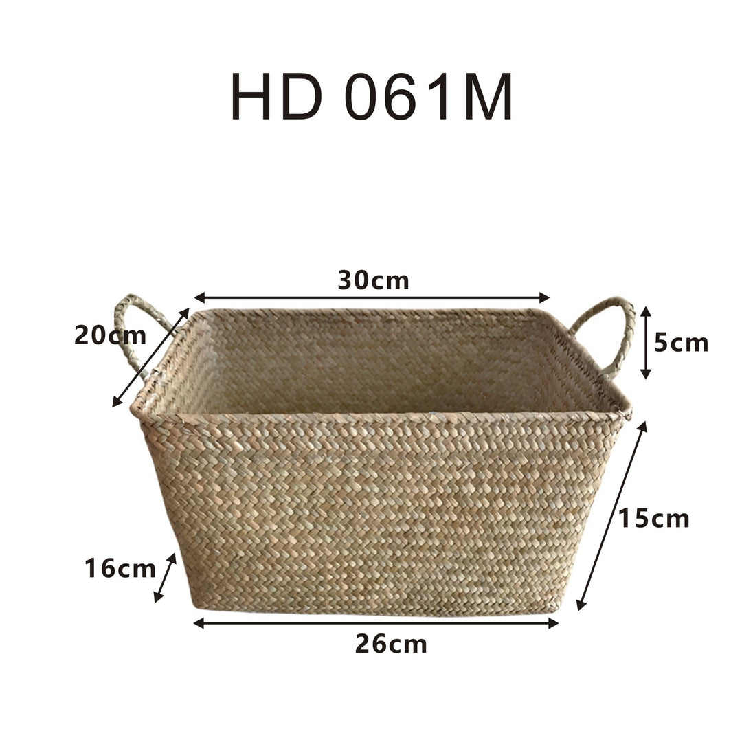 Women's basket with handwoven design Bowlift