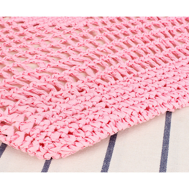 Hand-knotted net tote bag Bowlift