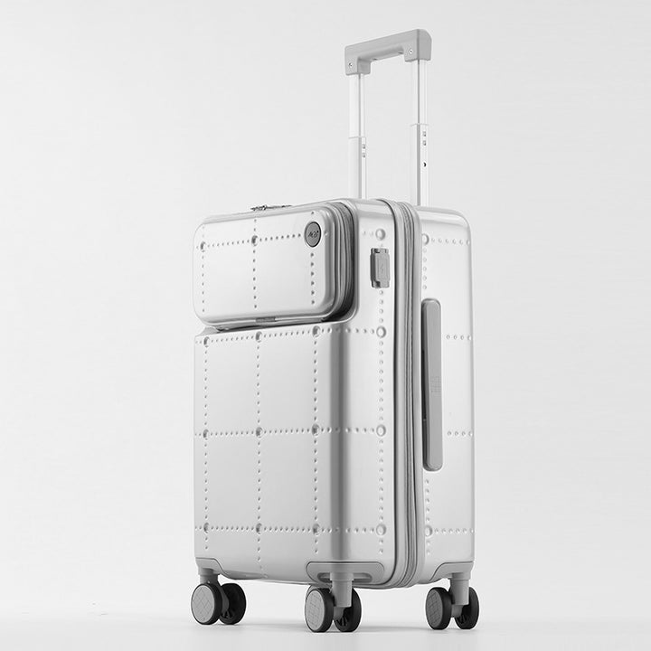 Textured Hard-Shell Spinner Trolley