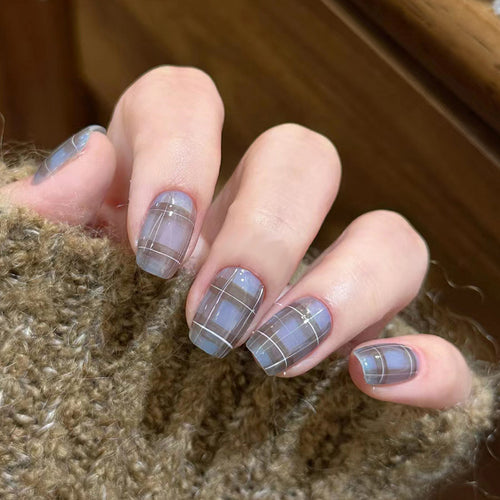 Artistic Press-On Nail Wraps Bowlift