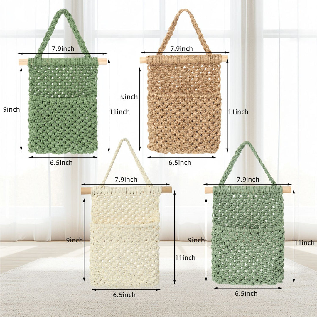 Macrame Wall Organizer Bowlift