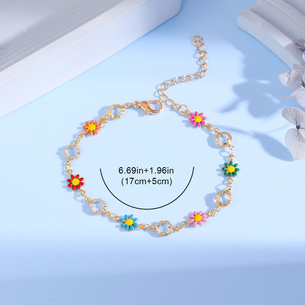 Floral Charm Bracelet Bowlift