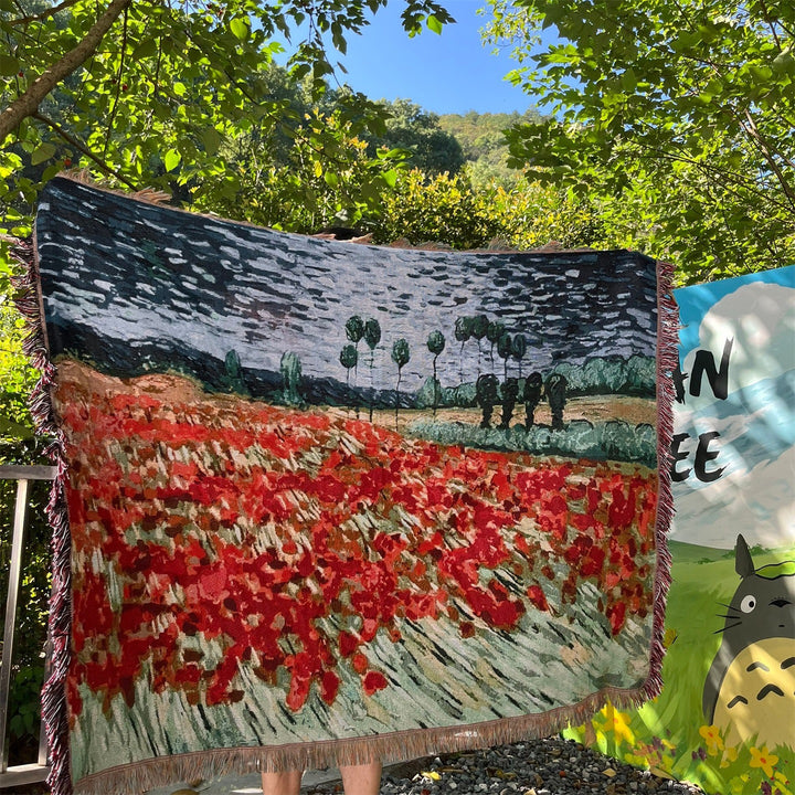 Artistic Tapestry Blanket