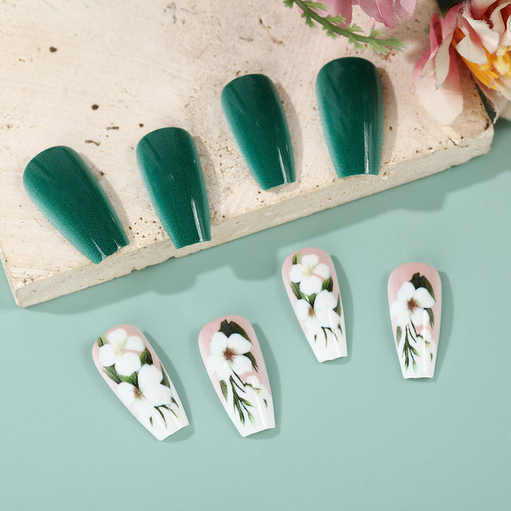 Creative Flower Art Nails Bowlift