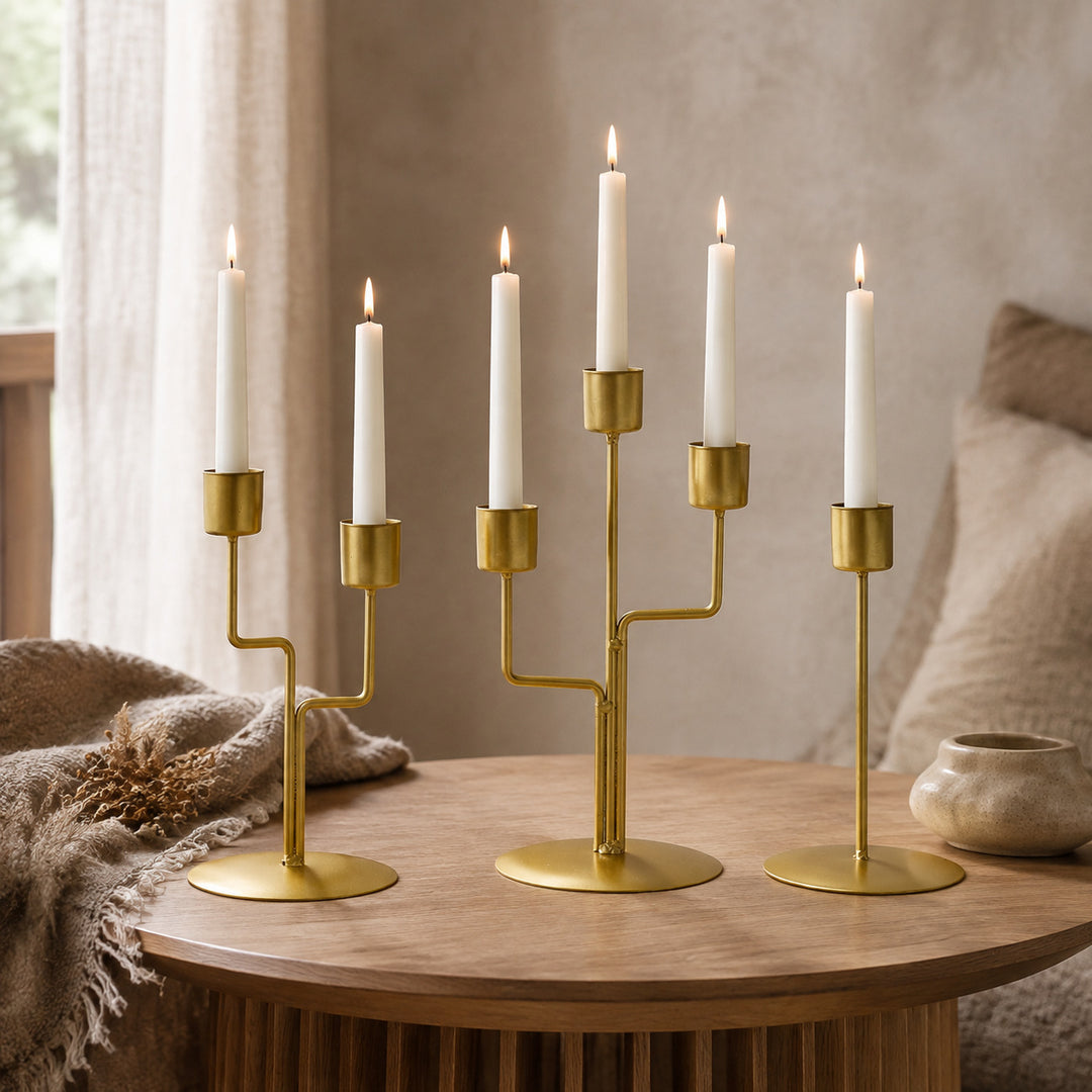 Artistic Cactus-Shaped Candle Holder