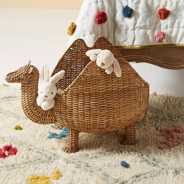 Playful storage basket in the shape of a turtle Bowlift
