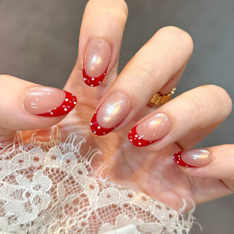 Decorative Press-On Nail Design Set Bowlift