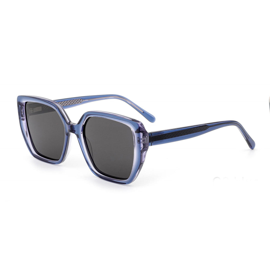 Ladies large square sunglasses with innovative frame and polarized lenses Bowlift