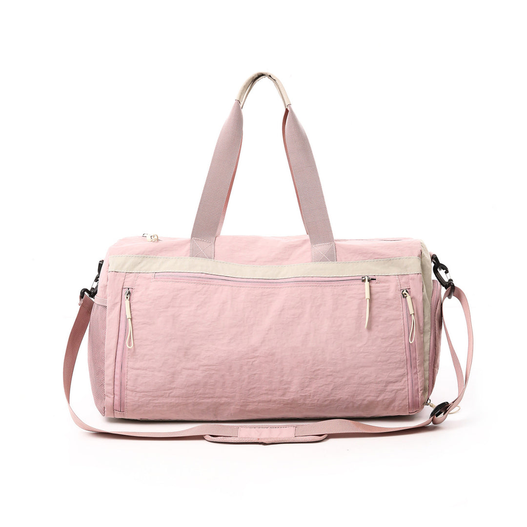 Sporty Duffel Bag With Expandable Interior And Durable Compartments Bowlift