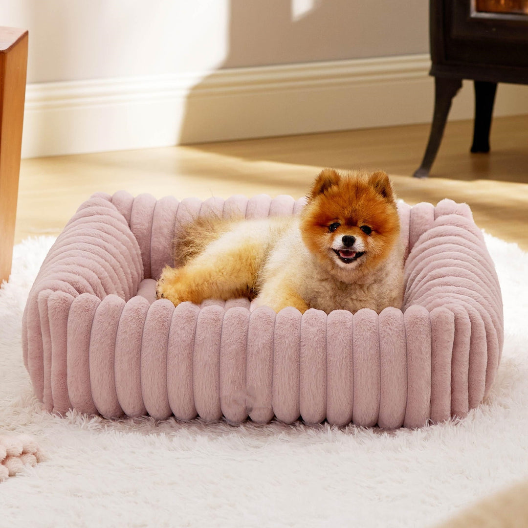 Luxurious Bolstered  Lounge  Dog Bed
