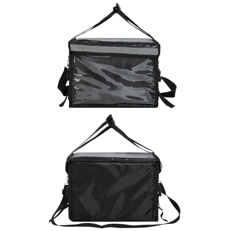 Women's practical cooler bag with transparent viewing windows Bowlift