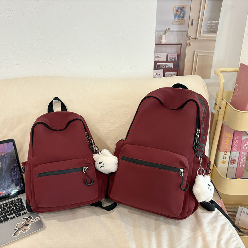 Chic Multi-Pocketed Casual Backpack Set Bowlift
