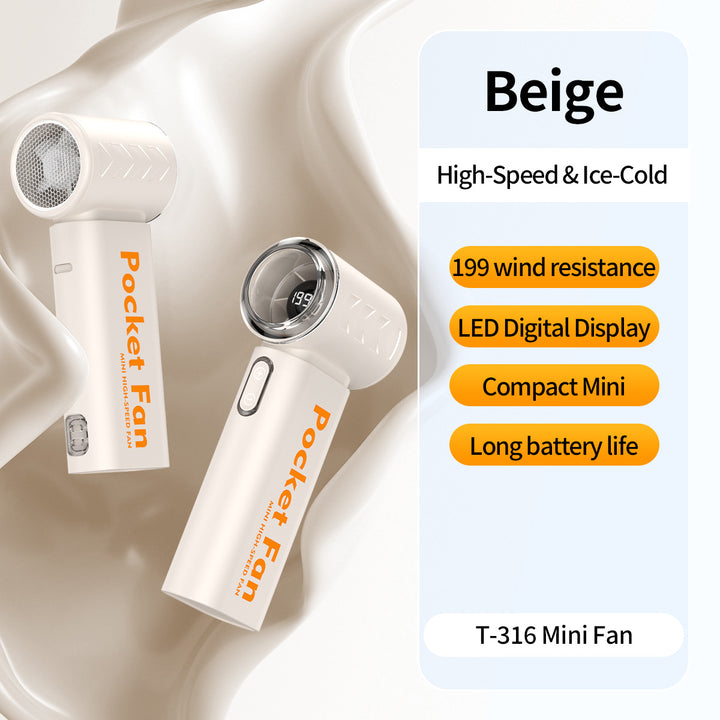 Unisex High-Performance Mini Handheld Fan Bowlift