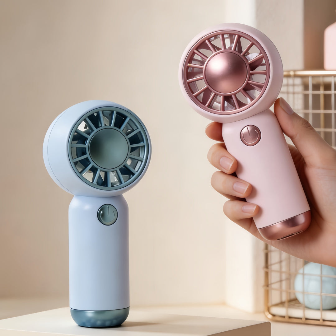 Ladies portable mini hand fan with USB charging function Bowlift