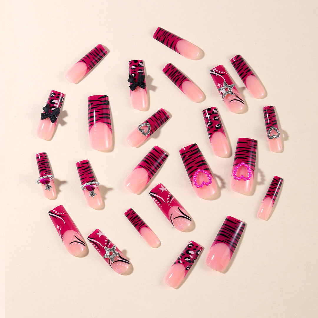 Glamorous 3D Nail Art Extensions Bowlift