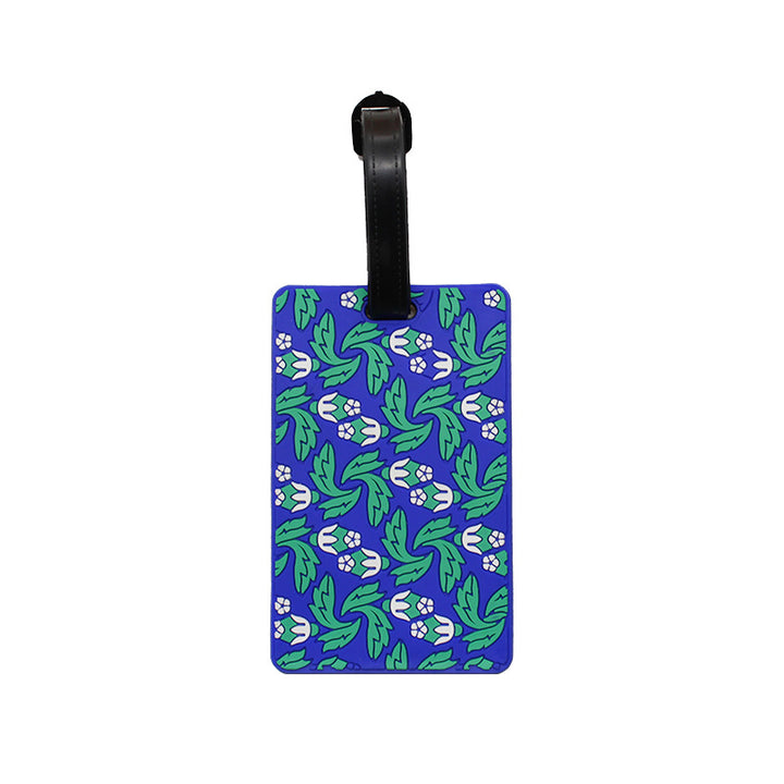 Unisex Luggage Tag with Modern Geometric Design Bowlift