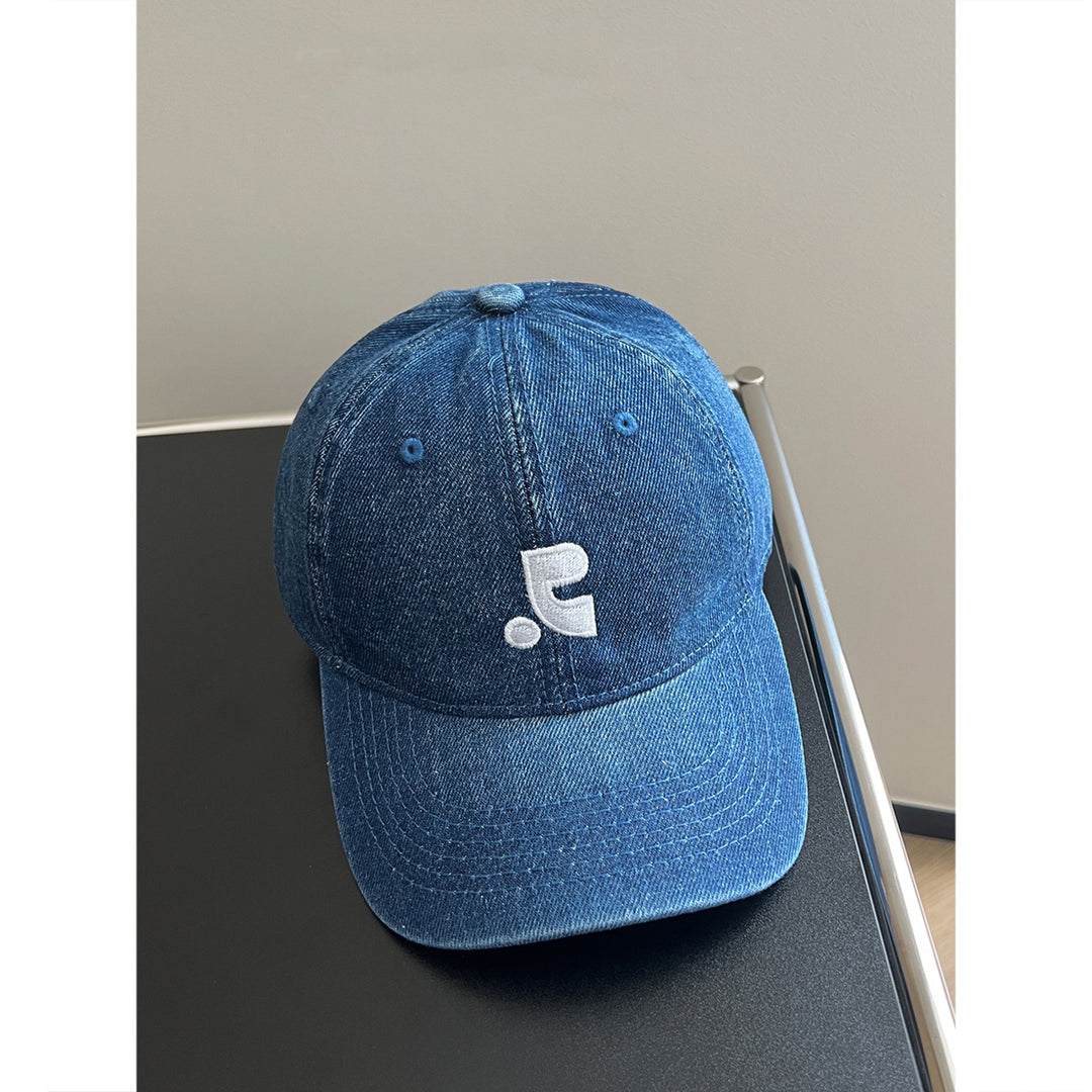 Men's Denim Adjustable Cap Bowlift