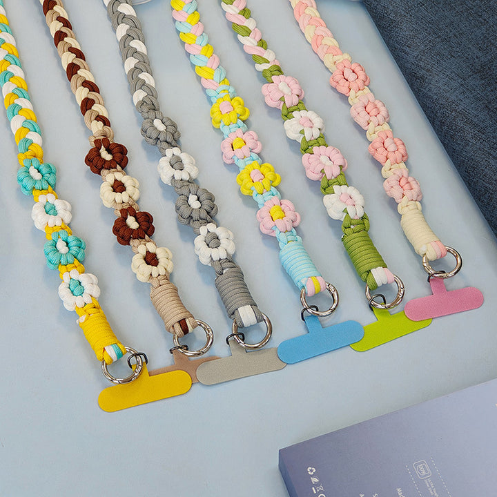Creative Floral Design Braided Utility Leash Bowlift